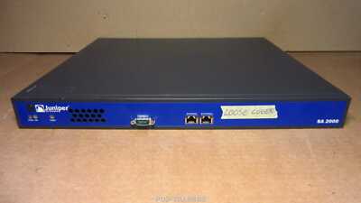 Juniper SA2000 Networks SA 2000 2-PORT SSL VPN Security Appliance LOOSE COVER