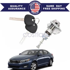 For 2011-2016 Kia Optima Door Lock Cylinde W/ 2 Keys Left Driver Side 819702TA00