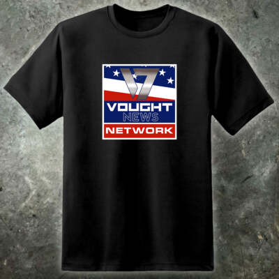 The Boys Inspired Vought News Network T-Shirt Homelander Butcher Starlight