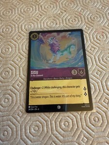 Disney Lorcana  Azurite Sea Sisu 39/204 Foil MINT