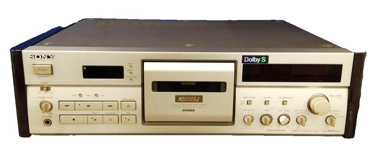 SONY TC-K555ESJ カセットデッキ SONY TC-K555ESJ – Audiolife