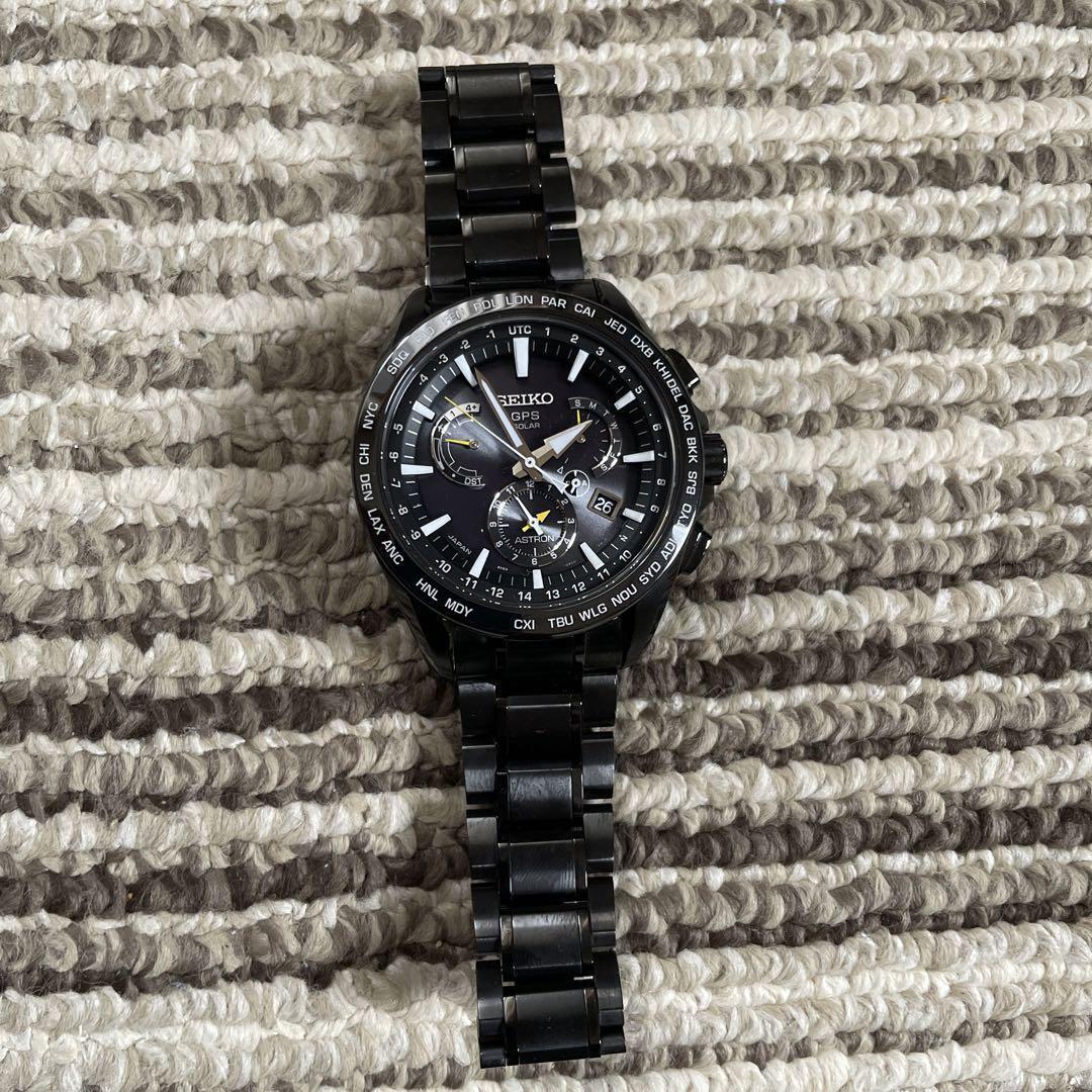 Seiko Astron 8X53-0AD0-2 GPS Day Date Ceramic St.Steel Black Seiko Astron 8X53-0AD0-2 GPS Day Date Ceramic St.Steel Black