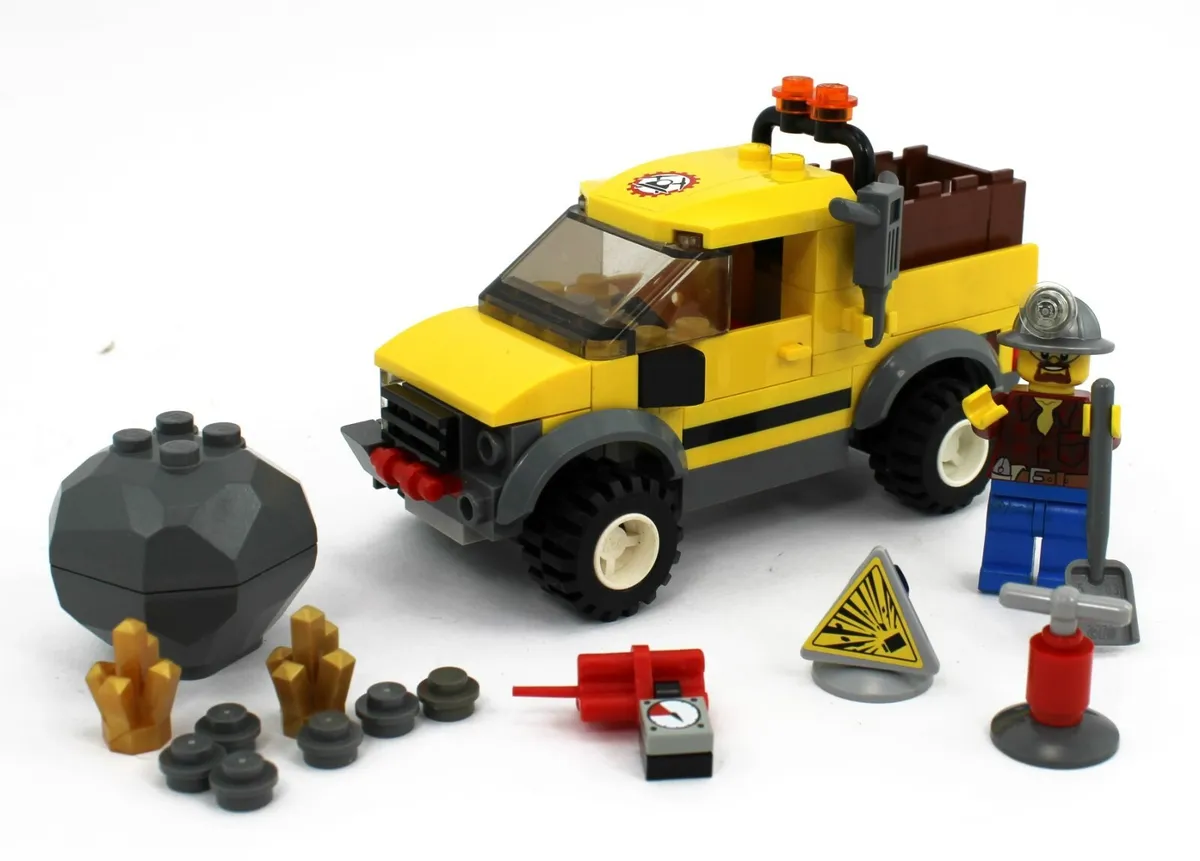 LEGO CITY Set 4200 *MINING 4x4 TRUCK* Set w/Box &amp; Instructions |