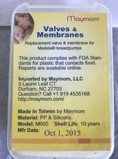 Maymom 4 Valves  6 Membranes Replacement for Medela Breastpump new
