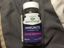 Elderberry sambucus immune with victim C 60 gummies new exp 2/25