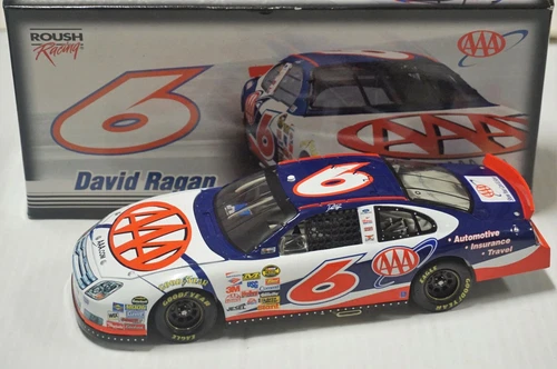 1/24 David Ragan #6 AAA 2007 Ford Fusion Action NASCAR Diecast Car - ROOKIE YEAR