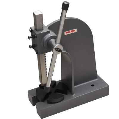KAKA AP-3 3Ton Cast-Iron Arbor Press, 7'' Height Heavy-Duty Arbor Press