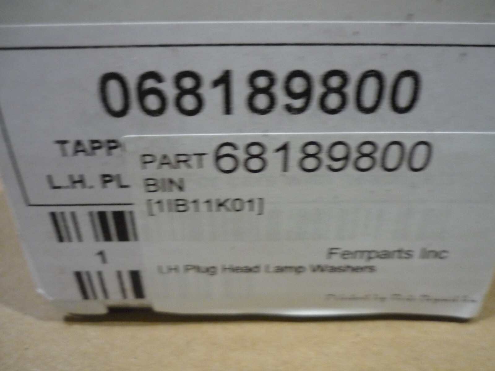 Ferrari 430 - LH Plug For Headlight Washers  P/N 68189800