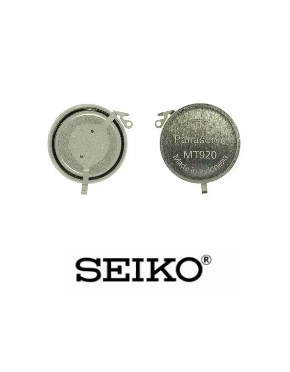 Seiko 302344Z 302324T Capacitor Watch Battery Seiko 5M62 5M62A