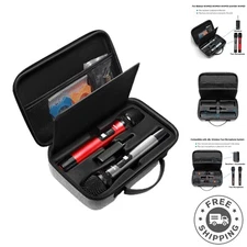 EVA Hard Shell Microphone Storage Case for Dual Wireless Mics with Accessories