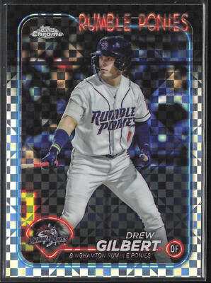 2024 Topps Pro Debut Drew Gilbert PDC-114 Chrome Xfractor | New York Mets