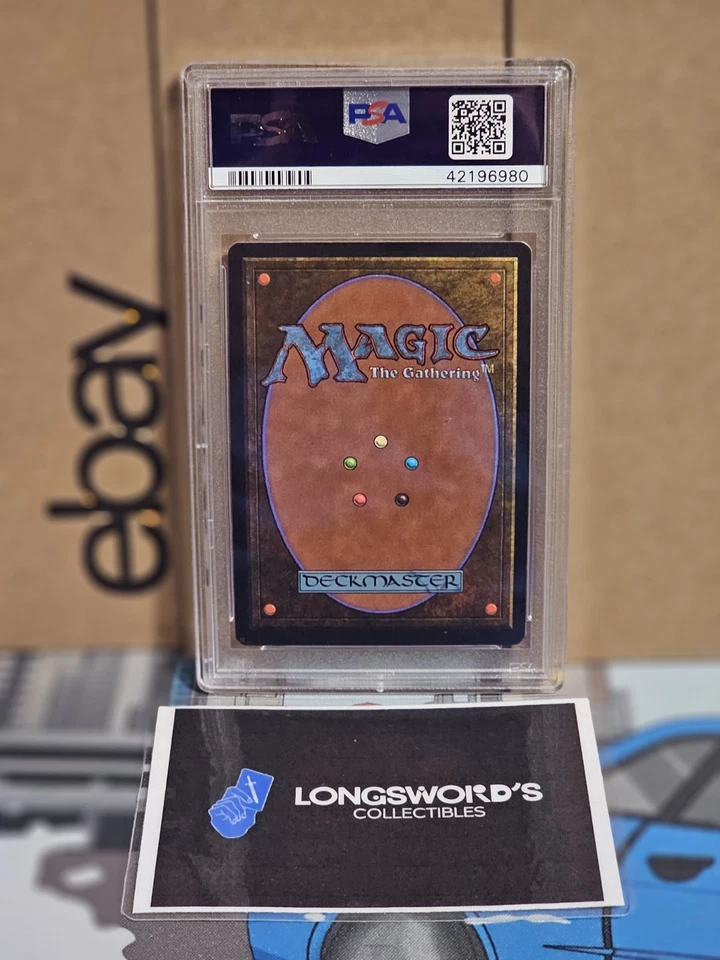 MTG - Llanowar Elves - 1993 Unlimited - PSA 10 - Graded - Image 2 of 2