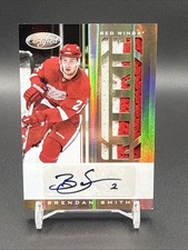2011-12 Certified Jersey Auto Mirror Gold Brendan Smith Rc 11/25