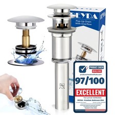 Premium Bathroom Sink Drain Stopper fit for 1 5/8" Sink Hole Pop Up Drain wit...