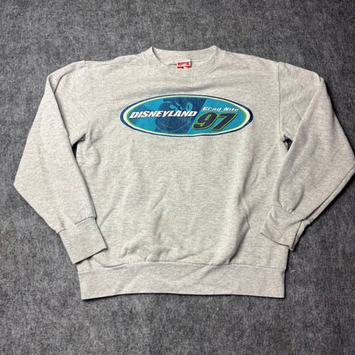 Vintage 1997 Disneyland Grad Nite Sweatshirt Mickey Inc Disney Crewneck 90s