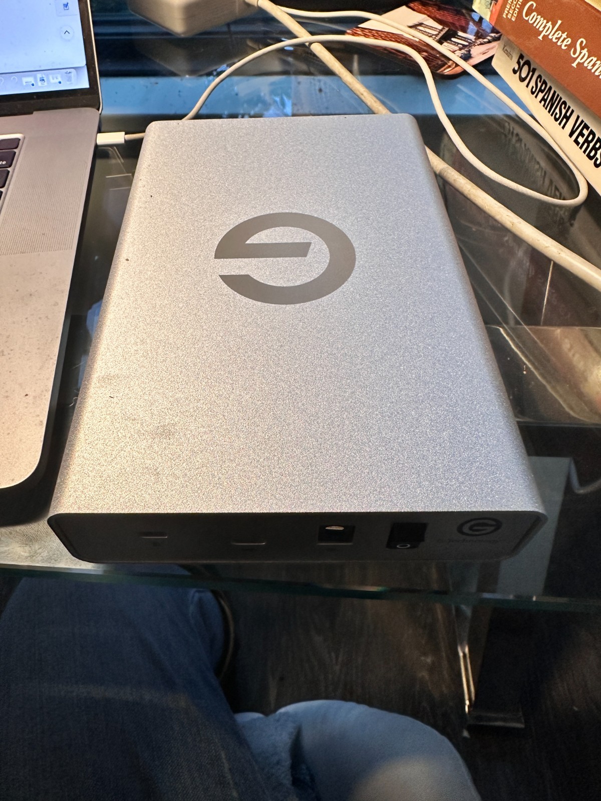 G-Technology 10TB USB 3.0 Type-C External Hard Drive - Silver - Maybe working?