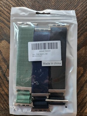 3 Pack Alpine Loop Watch Band