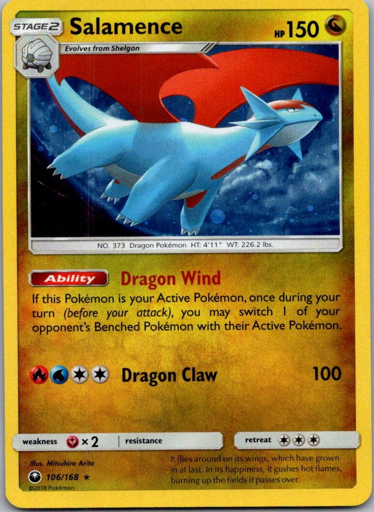 Salamence - (Cosmos Holo) Holo Promo Miscellaneous Cards & Products 106/168 NM
