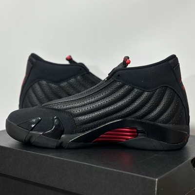 靴 NIKE AIR JORDAN 14 LAST SHOT Nike Air Jordan 14 Retro “Last Shot” Black/Red Men's Sneakers