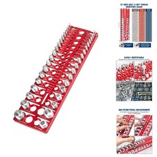 57 Nut  Bolt Thread Checker Standard Metric Identifier Gauge  Drill Bit Sizes