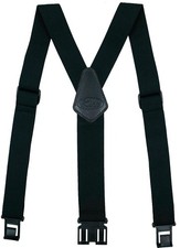 Perry Suspenders Men's Elastic Hook End Camouflage Belt Regular Size Black