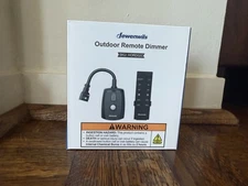 Dewenwils Dusk to Dawn Dimmer, Wireless Remote Control, Waterproof, 100 FT Range