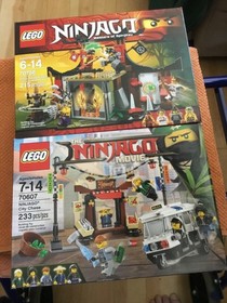 Lego 70607 Ninjago City Chase & 70756 Dojo Showdown Brand New