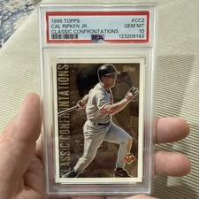 CAL RIPKEN JR 1996 TOPPS CLASSIC CONFRONTATIONS #CC2 SPECIAL INSERT PSA 10 🔥