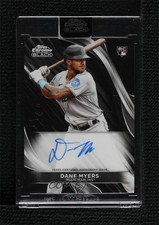 2024 Topps Chrome Black Auto Dane Myers #CBA-DMY Auto 2a9