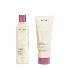 Aveda Cherry Almond Softening Shampoo Conditioner Duo 8.5oz Silicone Free Vegan