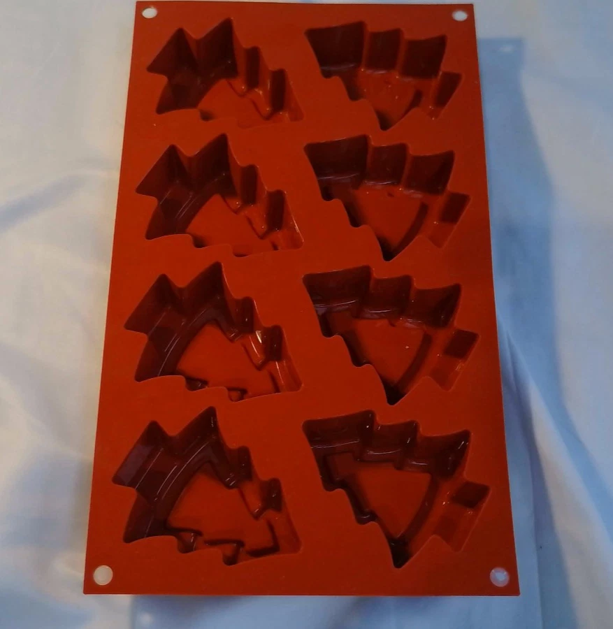 Silikomart Silikon Let S Feiern Backformen Multi Backform, Weihnachten Bäume - Bild 4 von 4