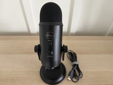Logitech For Creators Blue Yeti USB Type-A Microphone Multi-Pattern Blackout