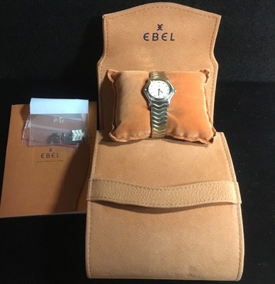 EBEL 1157111 Mini Diamond Sport Classique Lady s Watch 24mm Works Great New Batt