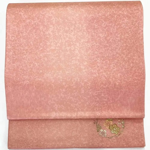 6713# Japanese Vintage Fukuro Obi Belt Kimono Fabric Silk Traditional