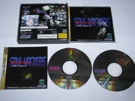 Devil Summoner Soul Hackers Sega Saturn Japan import +slipcase US Seller