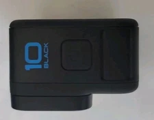 GoPro HERO 10 Black Camera, Original Box, and Basic Accessories.