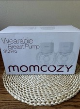 Momcozy S12Pro 9levels Double Wearable Breast Pump - White /gray