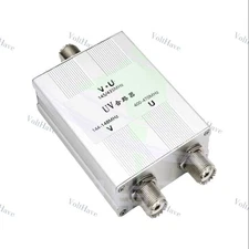 UV Combiner M Socket UV Antenna Combiner Splitter Dual Antenna/ Combiner Ham New