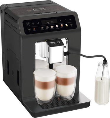 KRUPS Evidence One Kaffeevollautomat Mit Milchschlauch, One-Touch-Cappuccino, 12