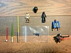 Vintage Star Wars Action Figure Accessories Lot Bundle Kenner Han Solo Blaster