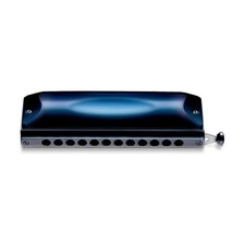 SUZUKIG-48 Gregoire Maret Chromatic Harmonica 12 Holes Metal Cover Made in Japan