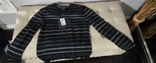  228 NEW John Varvatos SMALL Long Sleeve Crew-Neck Sweater