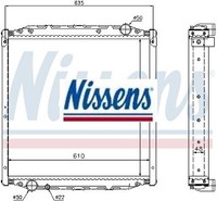 Nissens 62880A KüHler FüR MotorküHlung MotorküHler AutoküHler KüHler