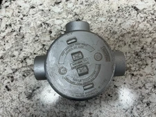 *FREE SHIPPING* Killark GESTT-4, 1 1/4" Conduit Outlet Body for Hazardous Loc.