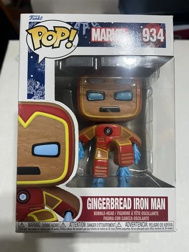 Funko Pop! Vinyl: Marvel - Gingerbread Iron Man #934 Happy Holidays