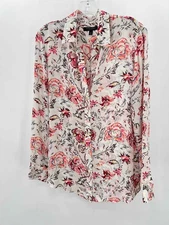 Pre-Owned Banana Republic White Size Medium Button Down