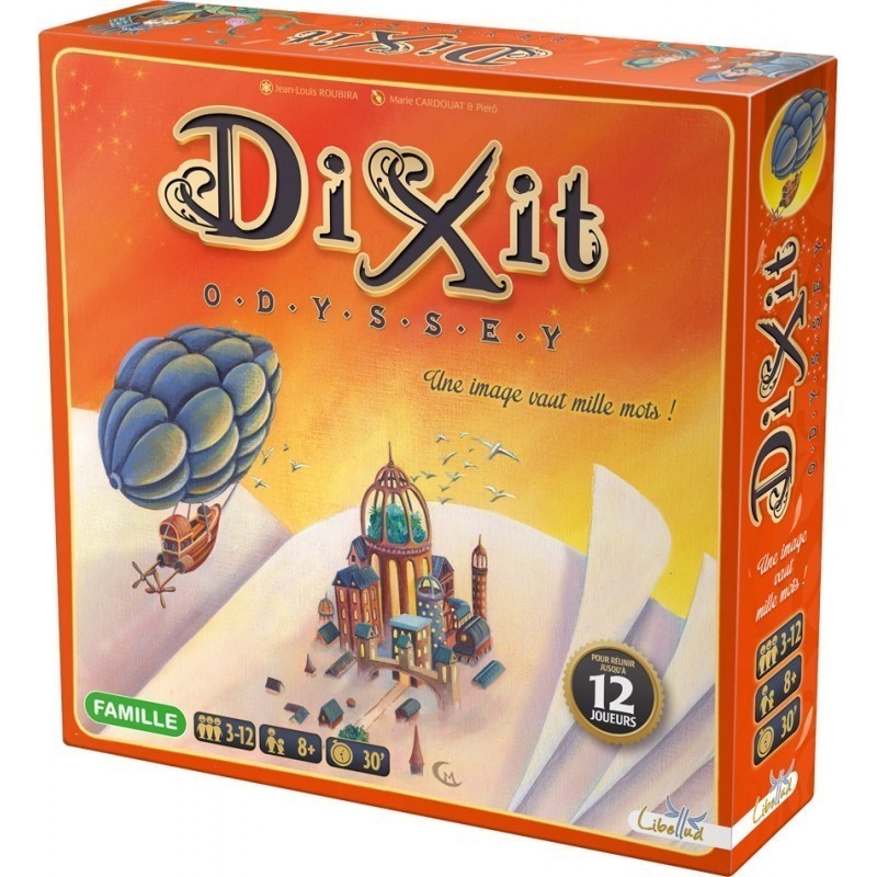 Dixit Odyssey jeu de société poétique à offrir pour un anniversaire ou Noël