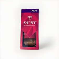outre velvet remi duby 100 remy human hair weaving extension, color c4/30