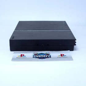 PS2 Console Slim Playstation 2 Black System W/ 2 Controllers + Memory Card