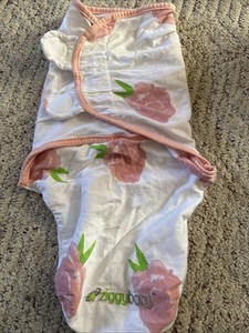 Ziggybaby Swaddle Floral Baby Small/Medium 